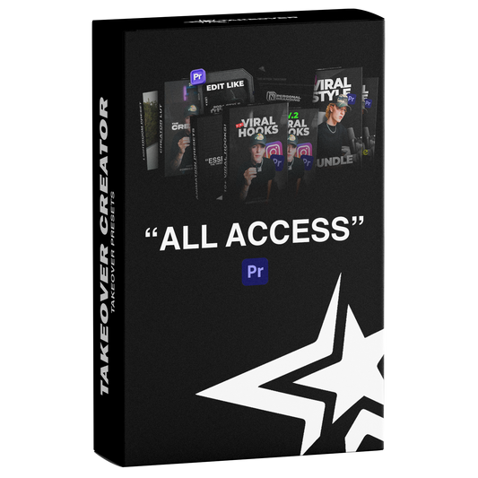 The TakeOver Bundle- All Access Bundle