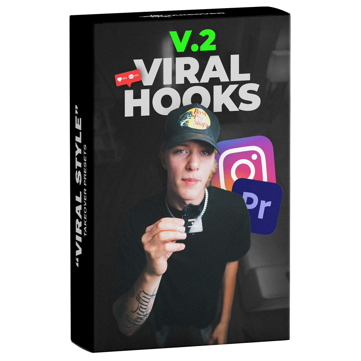 The VIRAL HOOKS V.2 Pack (Premiere Pro Template)